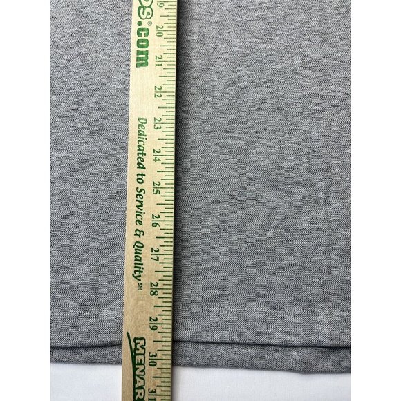 Calvin Klein Mens 1/4 Zip Pullover, Covered Zipper, Gray White Henley Long XL - Picture 9 of 12